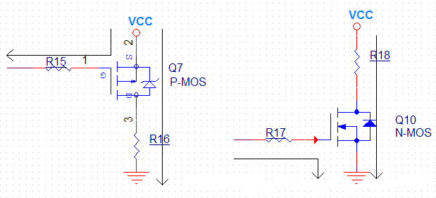 三極管驅(qū)動電路,MOS管驅(qū)動電路