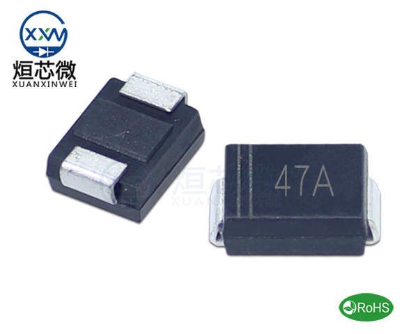 P6SMB47A參數,TVS二極管P6SMB47A瞬態(變)抑制二極管