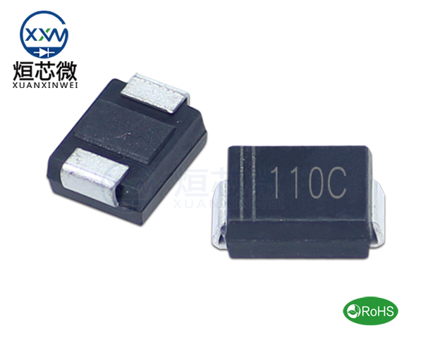 P6SMB110CA參數(shù),TVS二極管P6SMB110CA瞬態(tài)(變)抑制二極管